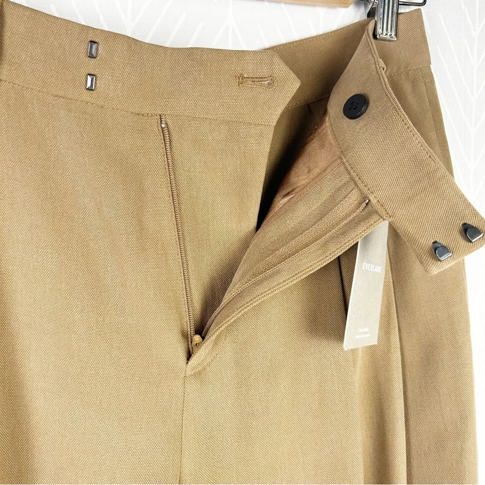 EVEREVE The Put-Together Pleat Pant in Toasted Coconut NWT - Picture 7 of 10